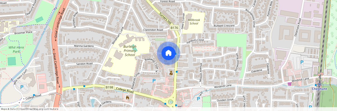 unnamed road, Cheshunt, EN8 9BE, United Kingdom