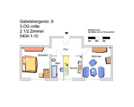 Vollmöblierte 2-Zimmer-Wohnung im Herzen der Stadt - Foto 4