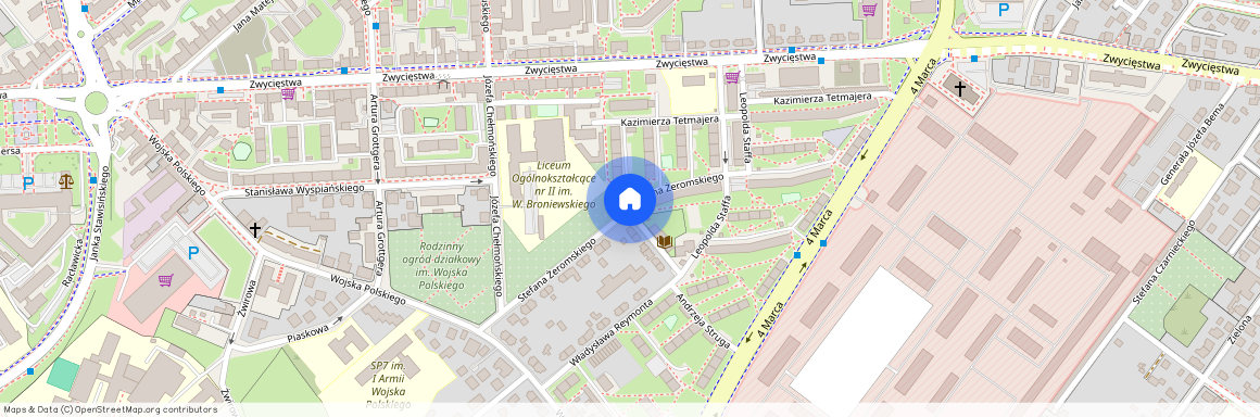 ul. Stefana Żeromskiego, Koszalin, zachodniopomorskie