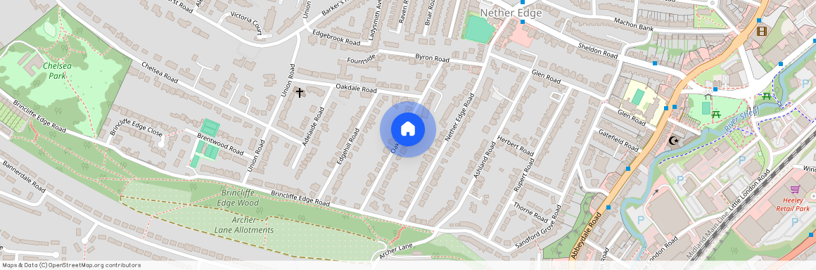 Oakhill Road, Sheffield, S7