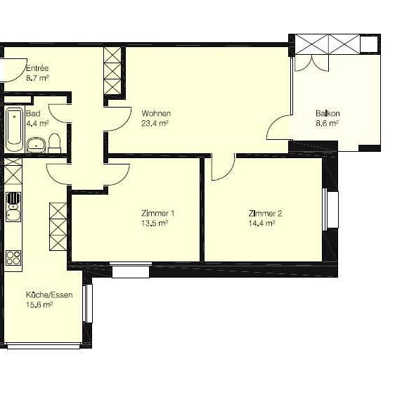 Zentral wohnen in gepflegtem Umfeld - Foto 1