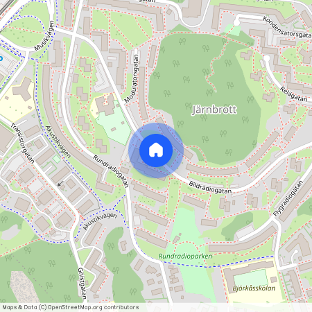 Bildradiogatan, Västra Frölunda