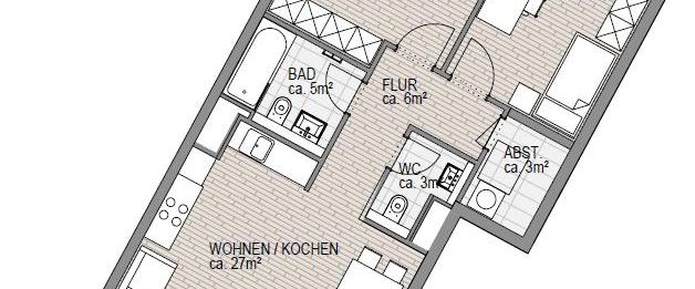 Neubau Bahrenfelder Carré im Herzen von Hamburg-Altona! 3-Zimmerwohnungen! - Foto 1