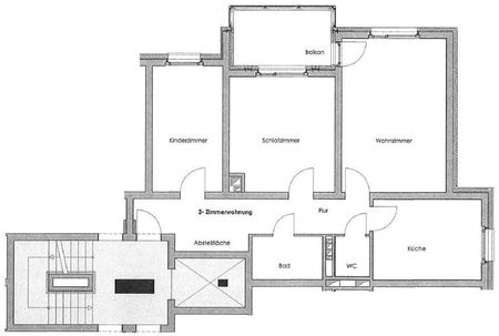 Frisch renovierte 3-Zimmer-Wohnung im 4. Obergeschoss mit Lift und TG-Stellplatz - Photo 4