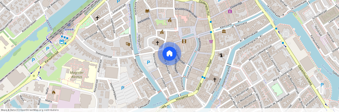 Sneek binnen de grachten, 8601 EZ, Wijnkanstraat, Sneek