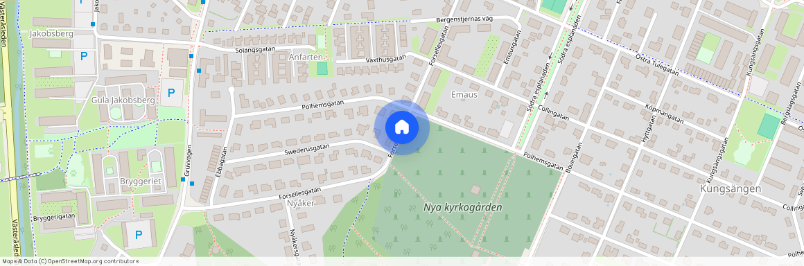 Forsellesgatan, Sala