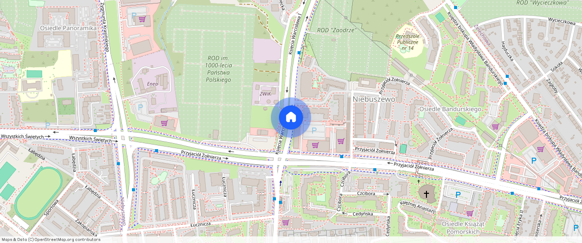 ul. Księcia Warcisława I, Szczecin