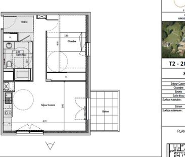 location Appartement T2 DE 49m² À ST CYR AU MONT D'OR - Photo 1