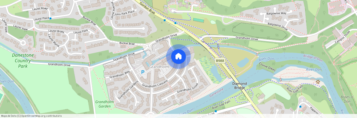 Ladeside, Grandholm Crescent, aberdeen, AB22