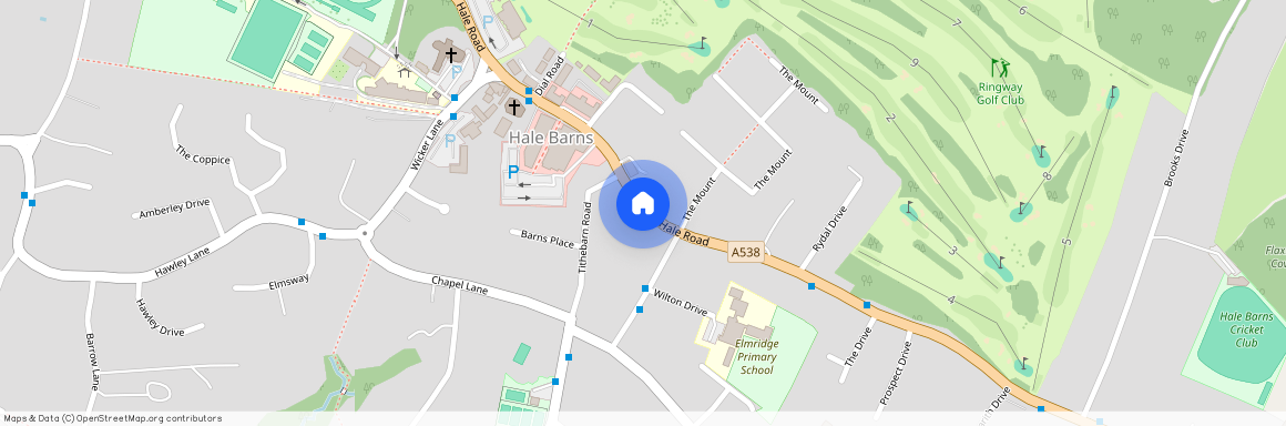 Hale Road, Hale Barns, Altrincham, Greater Manchester, WA15