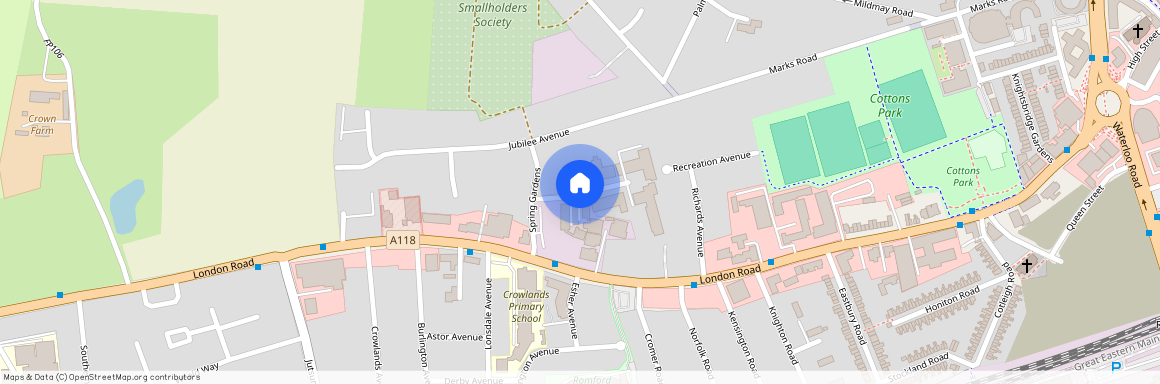 Spring Gardens, Romford RM7