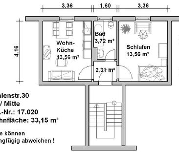 Kleine, günstige Singlewohnung - Photo 4