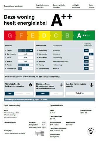 Appartement te huur: Friesestraatweg 141-24 9743 AA Groningen - Photo 2