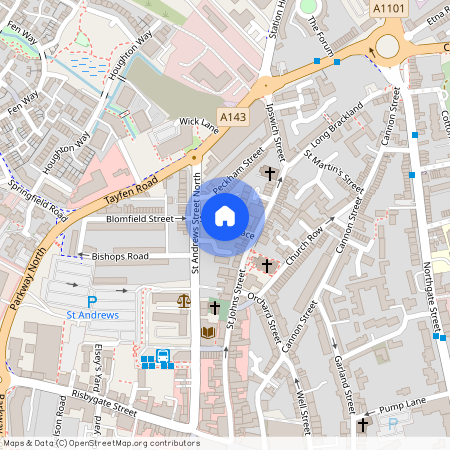 St. Johns Place, Bury St. Edmunds