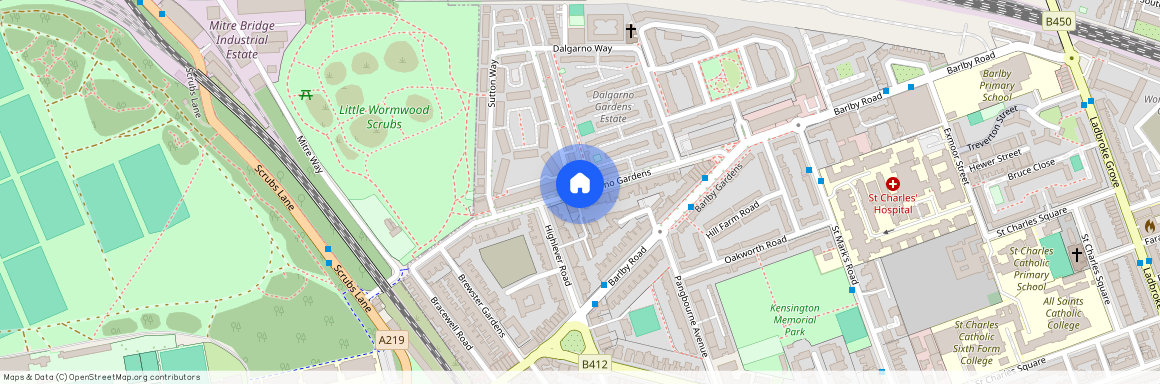 Dalgarno Gardens, North Kensington, London, W10