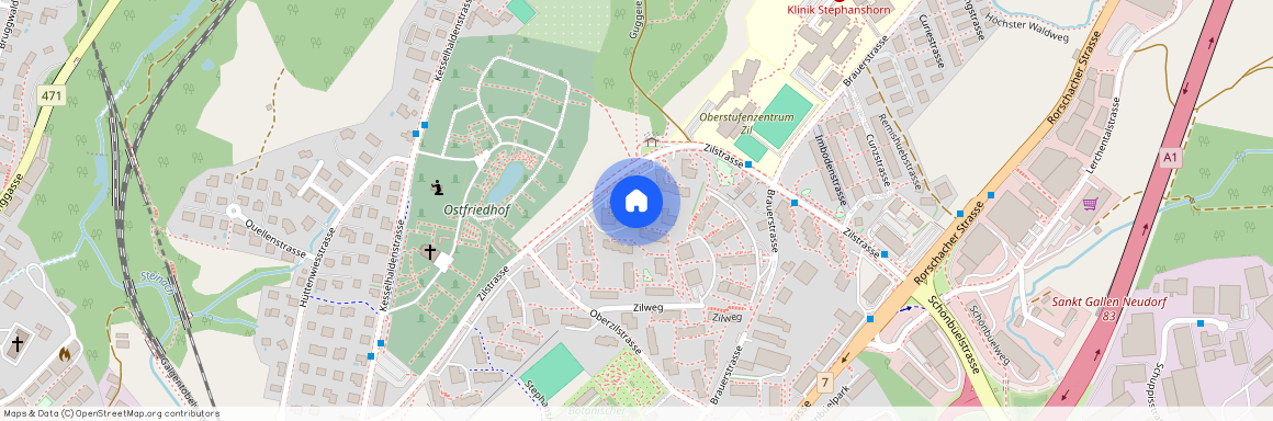 Zilstrasse 52, 9016 St. Gallen