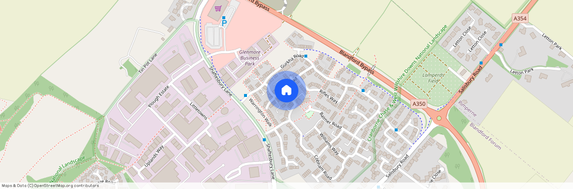 Alner Road, Blandford Forum