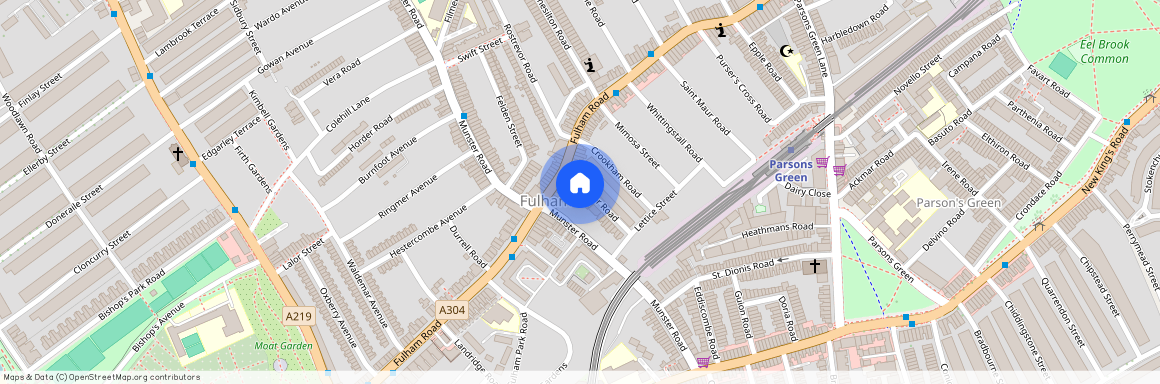 Dancer Road, Parsons Green