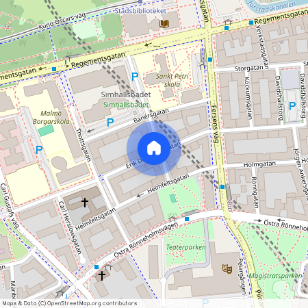 Erik Dahlbergsgatan, Malmö