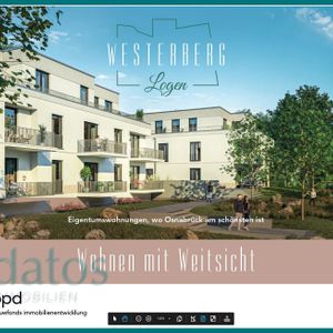 ERSTBEZUG! 2-Zimmerwohnung - WesterbergLogen - Foto 2