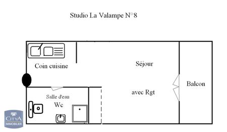 Location Appartement 1 pièce 27m² CHATEAUNEUF LES MARTIGUES 13220 - Photo 5