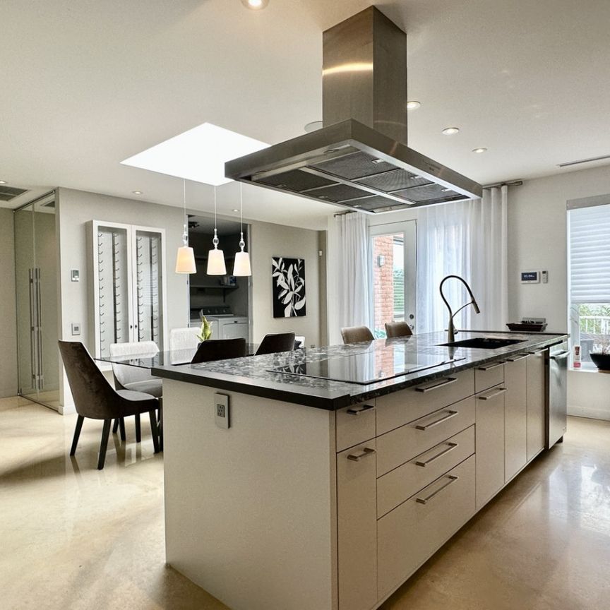 Rosemont : Penthouse de 2 chambres, offert en location complètement meublé ! - Photo 1