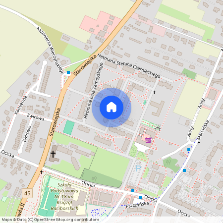 ul. Hetmana Jana Karola Chodkiewicza, Racibórz, raciborski, śląskie