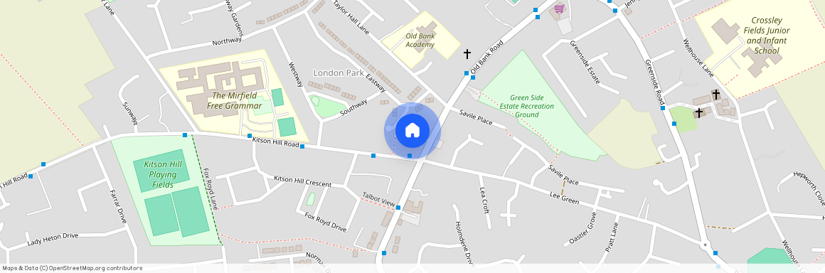 James Street, Mirfield, WF14