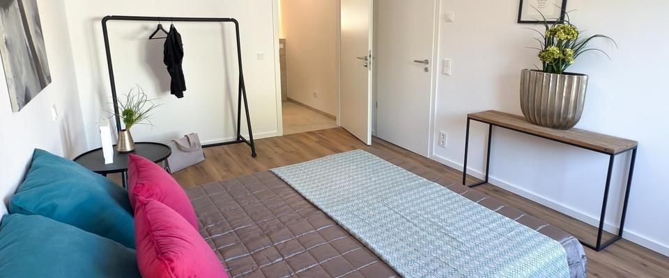 3-Zimmer-Neubauwohnung mit Terrasse & eigenem kleinen Garten - Foto 1