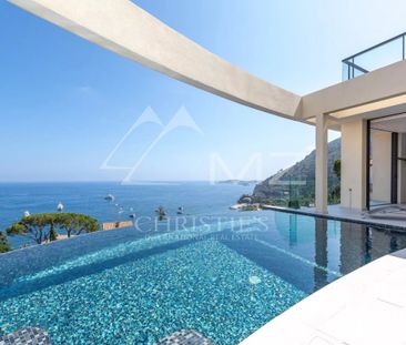 Èze - Propriété contemporaine avec vue mer - Photo 2