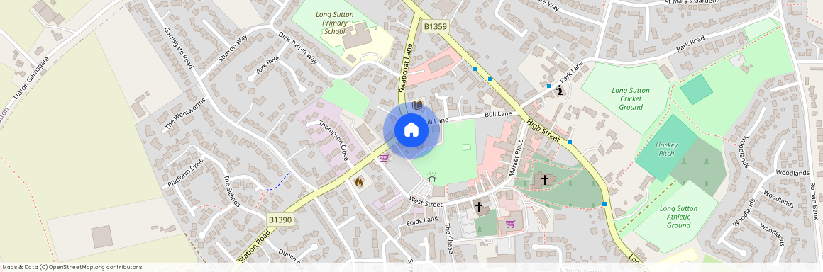 Trafalgar Square, Spalding, Long Sutton