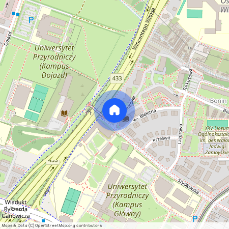 ul. Turkusowa 1, Winiary, Jeżyce, Poznań, wielkopolskie