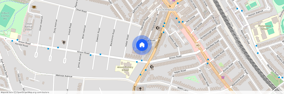 Rockhall Road, Cricklewood, London, NW2