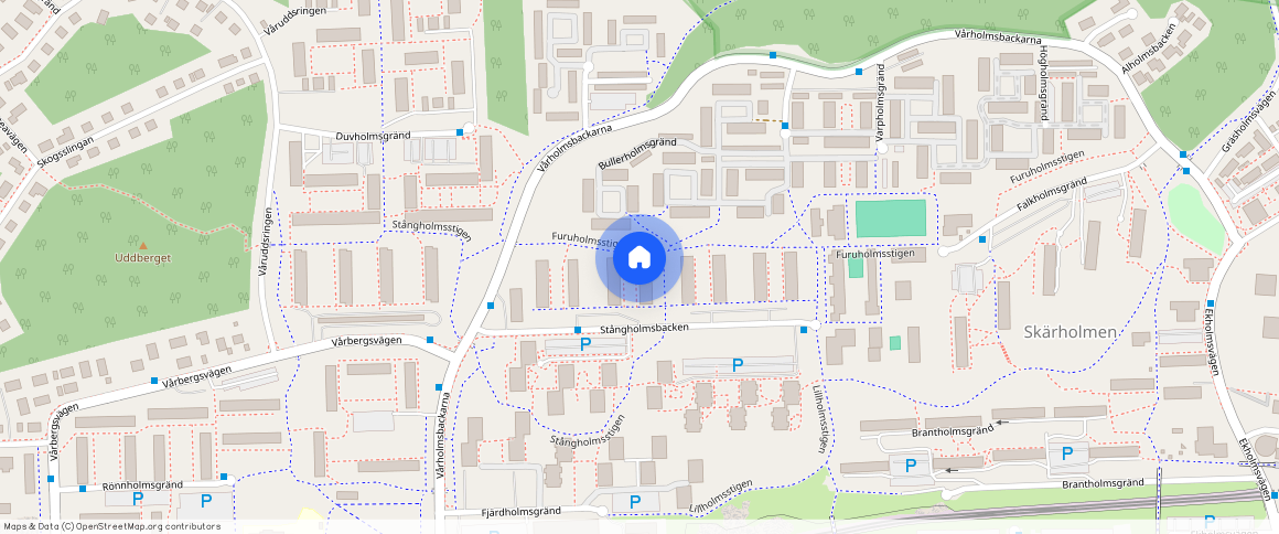 Stångholmsbacken **, Vårberg