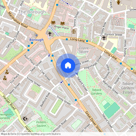 Tabard Street, Borough, SE1