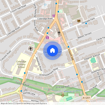 Christchurch Road, London, N8