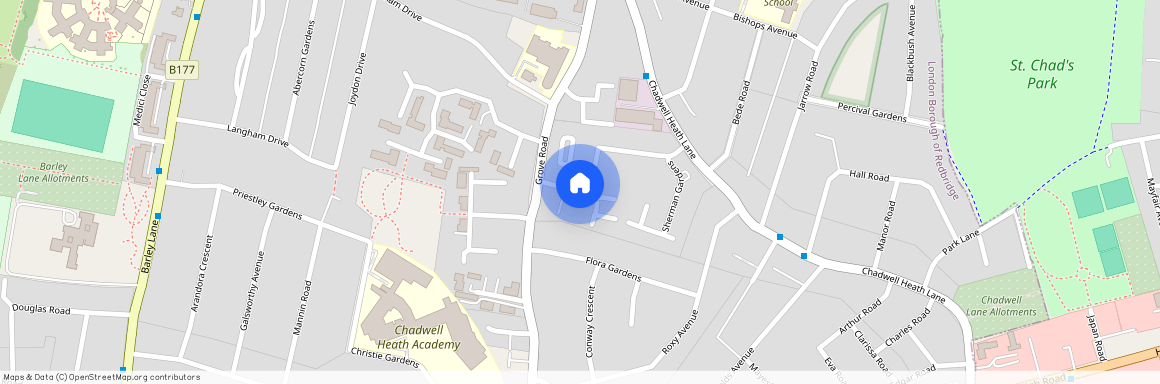 Westfield Gardens, Chadwell Heath, RM6