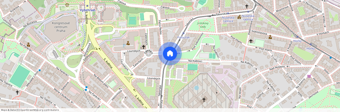 Táborská, Praha 4 - Nusle