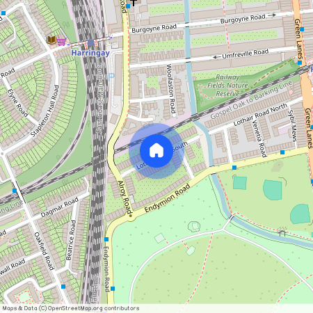 Lothair Road South, Finsbury Park, Manor House, London, N4
