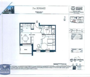 Location Appartement 2 pièces 40m² TOURS 37100 - Photo 6