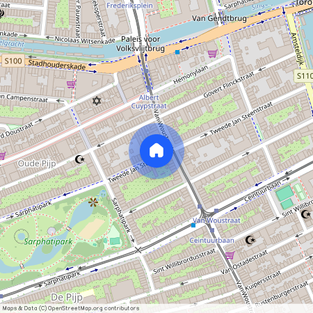 Oude Pijp, 1073 VL, Tweede Jan Steenstraat, Amsterdam