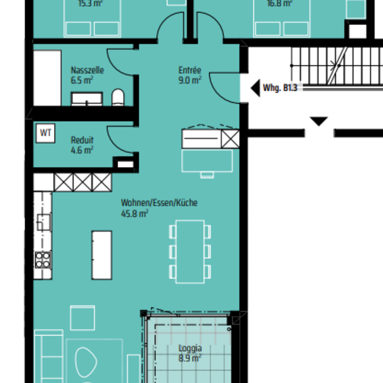 3.5 Zimmerwohnung in Ebnat-Kappel - Foto 1