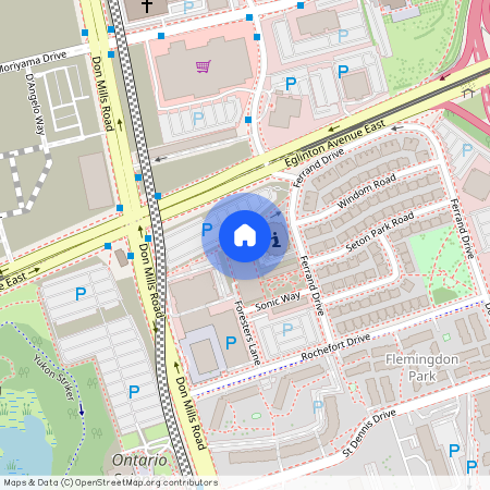 2607 6 Sonic Way, Flemingdon Park, Toronto, M3C 0P1