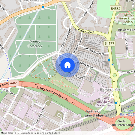 Blowers Green Crescent, Dudley