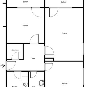 Sanierte 3 Zimmerwohnung mit traumhaftem Ausblick - Foto 2