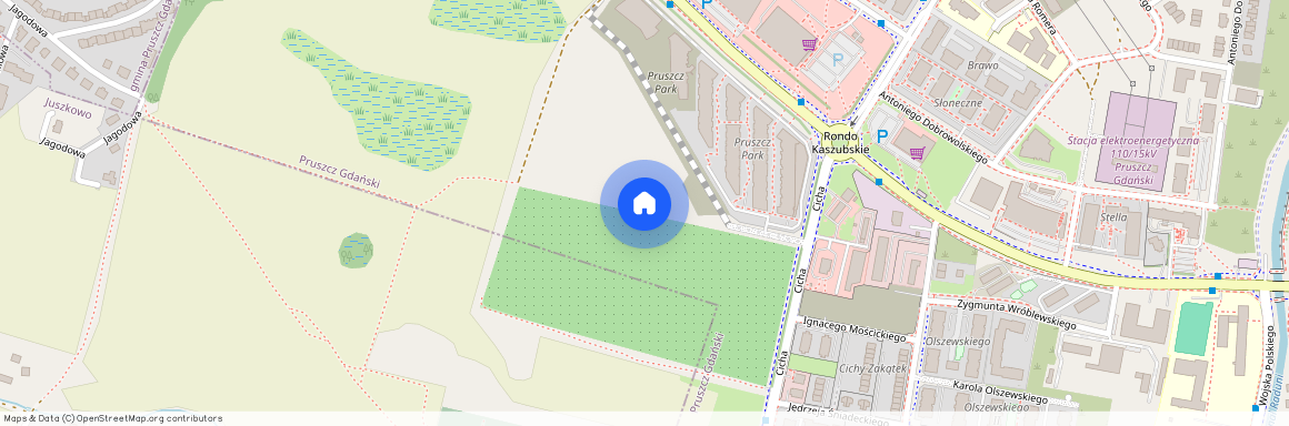 ul. prof. Mariana Raciborskiego, Pruszcz Gdański, gdański, pomorskie, Straszyn