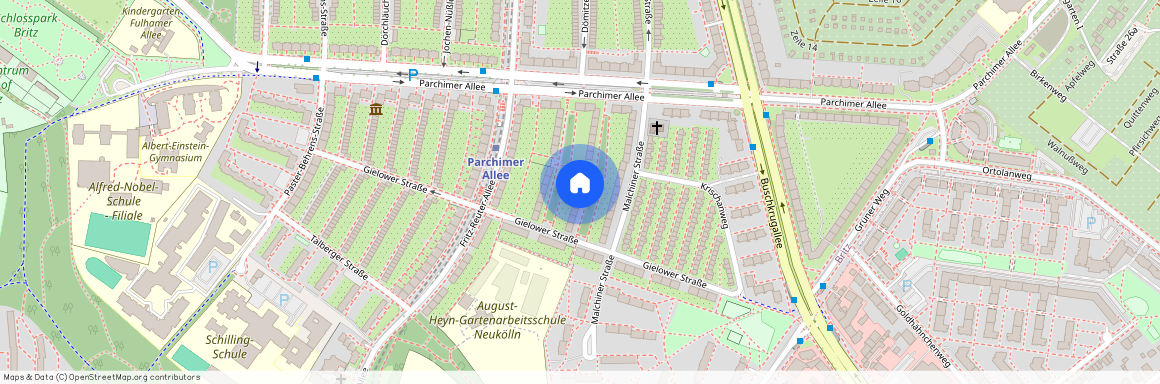 Gielower Str. 28E, 12359 Berlin OT Britz, Zur Karte