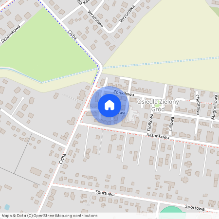 ul. Nasturcjowa, Tarnowo Podgórne, Tarnowo Podgórne, poznański, wielkopolskie