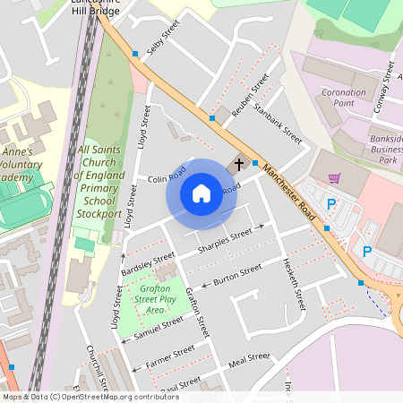 All Saints Road, Heaton Norris, Stockport, SK4