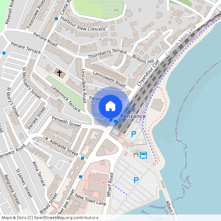 Trafalgar Court, East Terrace, Penzance, Cornwall, TR182TB